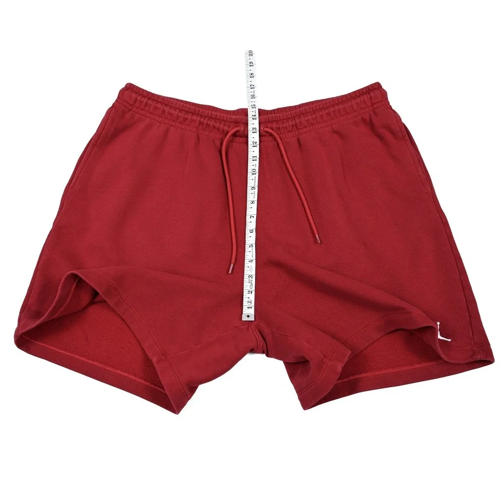 Jordan Sweat Shorts Mens 2XL Red Fleece Jumpman Lounge Pockets FV7285-687 Casual